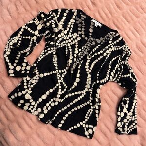 CAbi Style #296 String of Pearls Sweater